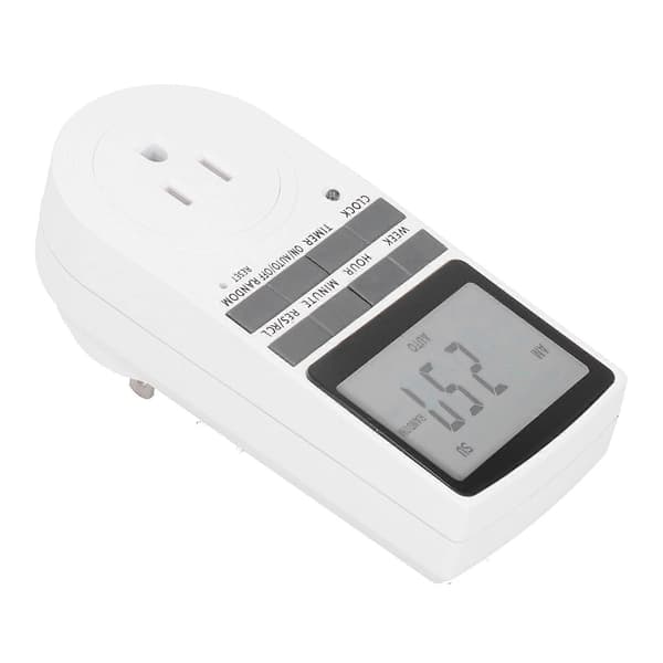 15A LCD-display energibesparende timerstikudtag til husholdningsapparater tidsafbryder