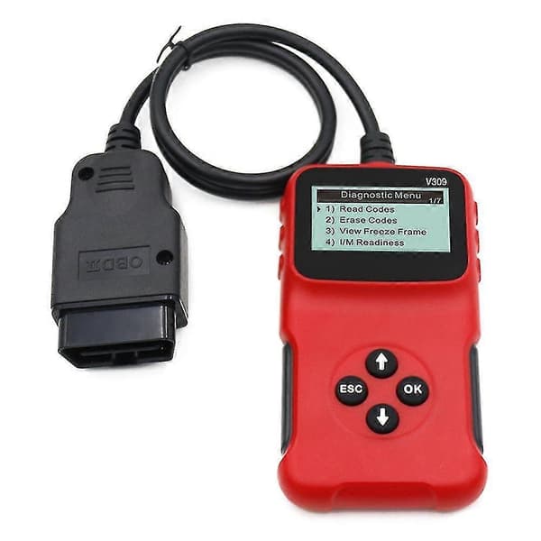 V309 Bil Auto Feildiagnostikk ner Obd Obd2 Elm327 Kodeleser Kontrollverktøy