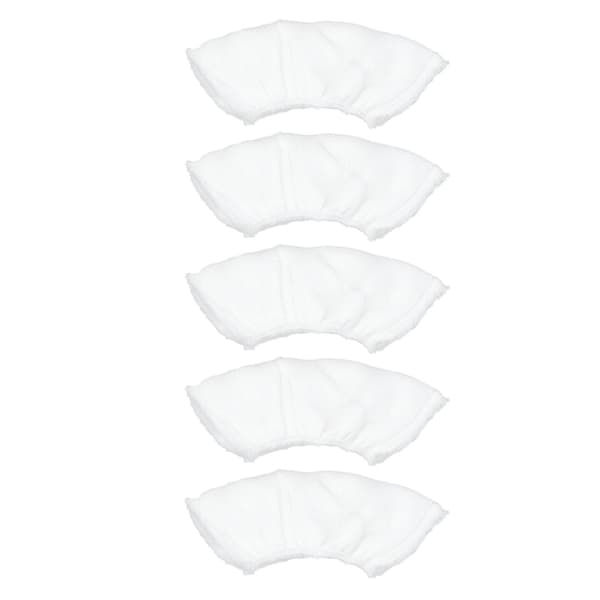5 STK Dampmopppute Mikrofiber Dampmopppute Dampdysedel for Karcher SC1 SC2 SC3 SC4 SC5 SV7