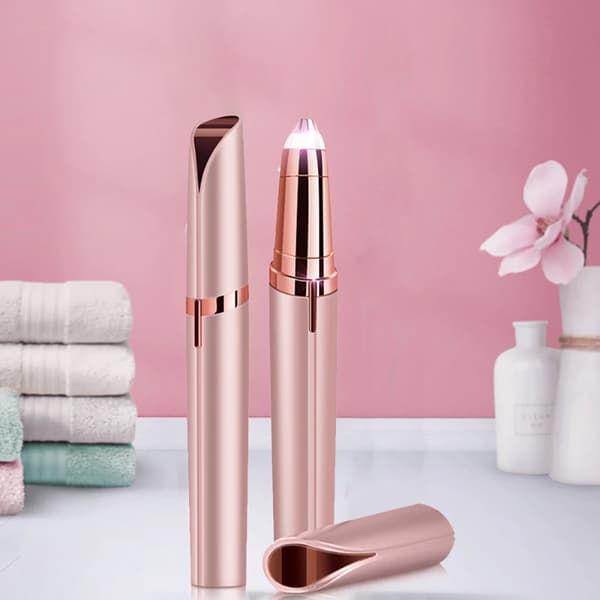 Epilator, øyenbrynstrimmer / ansiktshår / nesehår white