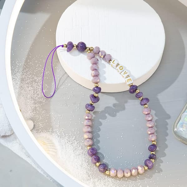 1 kpl Violet boheemi puhelinnauha puhelimelle