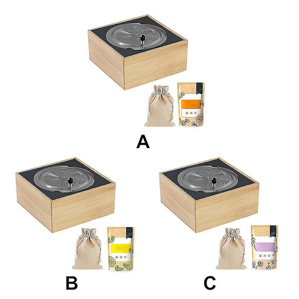 Utomhus Camping Geting Kryddor Box Brännare Yard Rök Justerbar Bee Repellent A