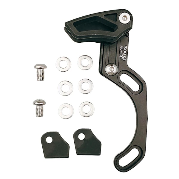 Cykelkædefører MTB 1X System ISCG 03 ISCG 05 BB-akse Post Mount Maskinbearbejdet Black A