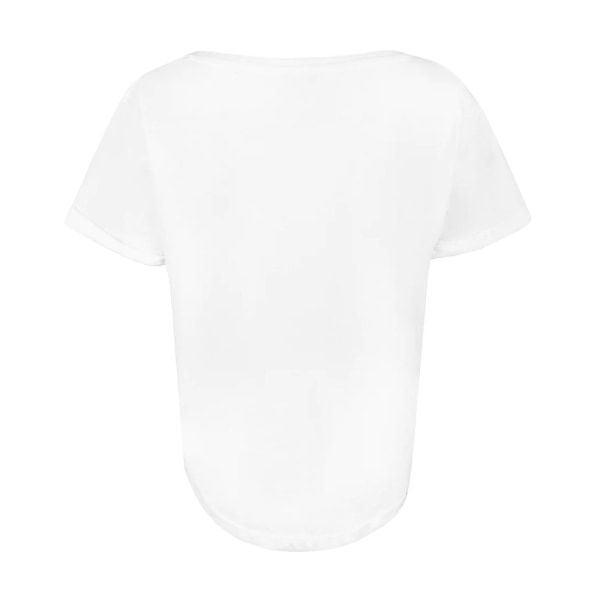 Mulan Blomma T-shirt dam/dam  Vit/svart White/Black L