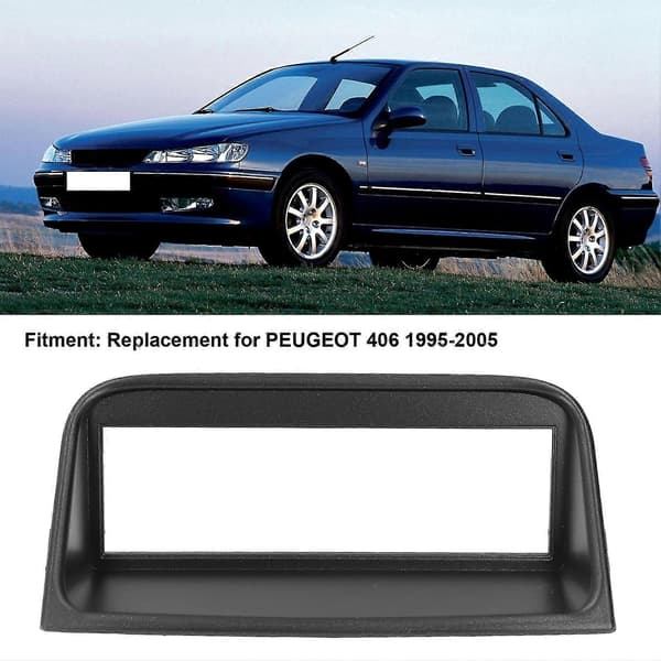 Bilradio Fascia Panel for PEUGEOT 406 1995-2005 - Erstatningsfrontplate