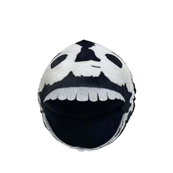 Roblox Rainbow Friends - Pehmolelu, Piirretty Pelihahmo, Täytetty Nuken, Lasten Joululahja Black and white skull 20cm