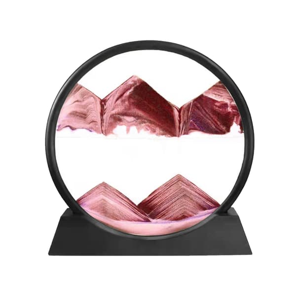 Moving Sand Art Frame 3D Deep Sea Sandscape Decoration Moving Sa blue One-size
