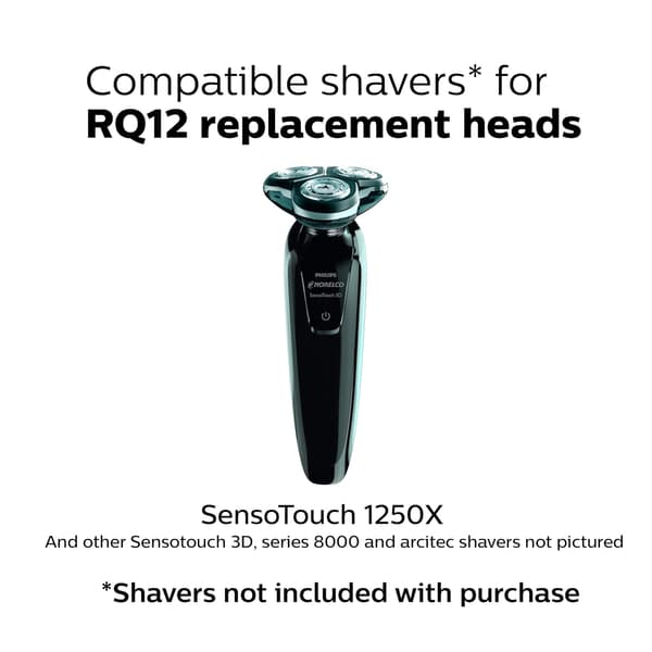 Philips Norelco barberhoved til Series 8000 og arcitec