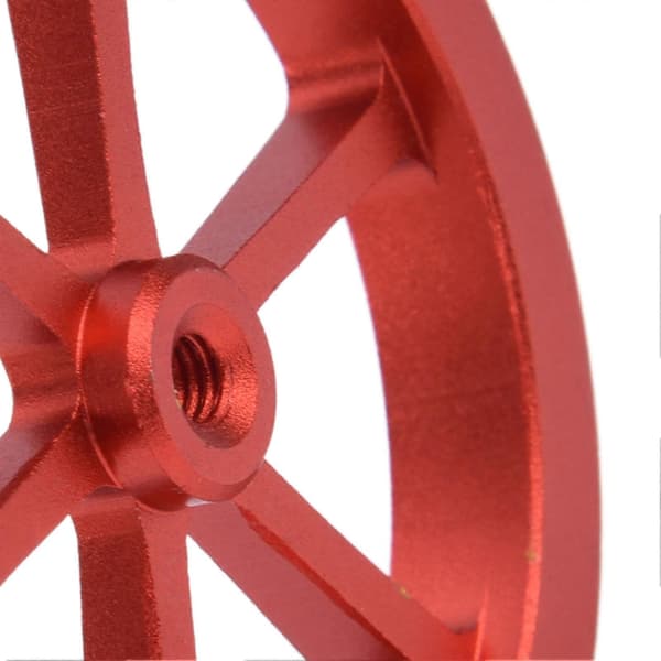 4 stk. nivelleringsmøtrik CR10 aluminiumslegering med fjeder 3D-printer tilbehørssæt til Ender 3