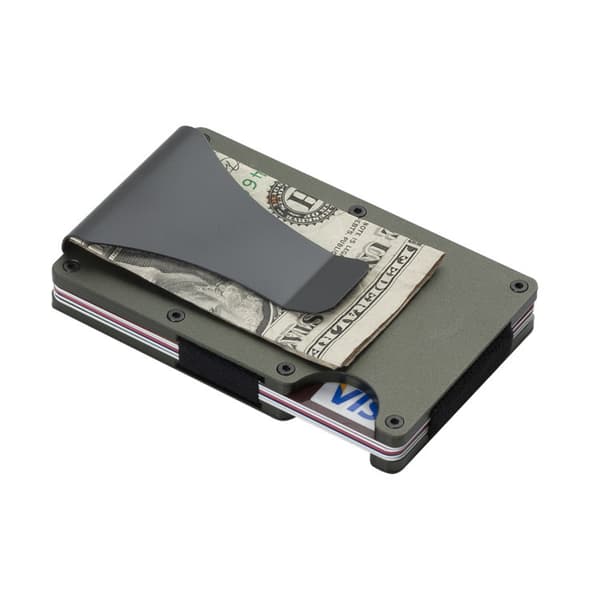 #Pengeklips kredittkortholder med pengeklips RFID NFC-beskyttelse#