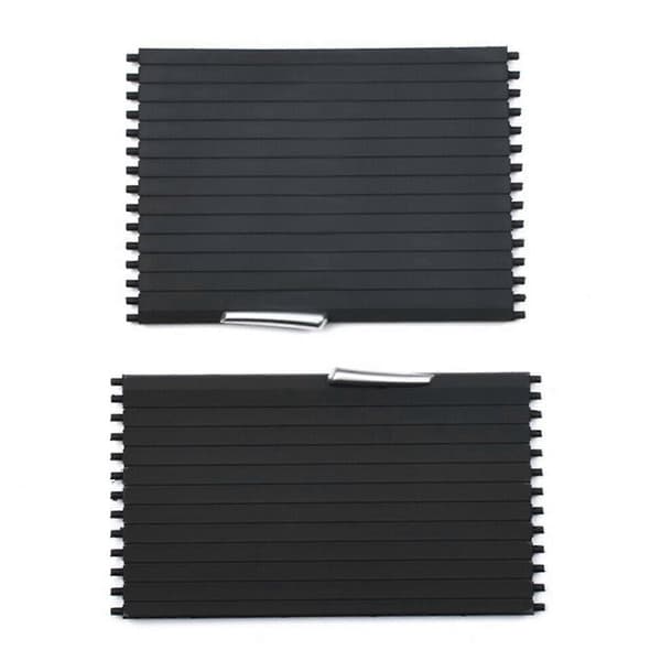 Bil Front/Bak Seksjon Midtkonsoll Koppholder Rullegardin Deksel for - X5 X6 E70 E71 2007-2014 5
