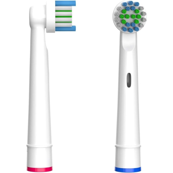Ersättningshuvuden för elektriska tandborstar 16-pack/kompatibel Oral B