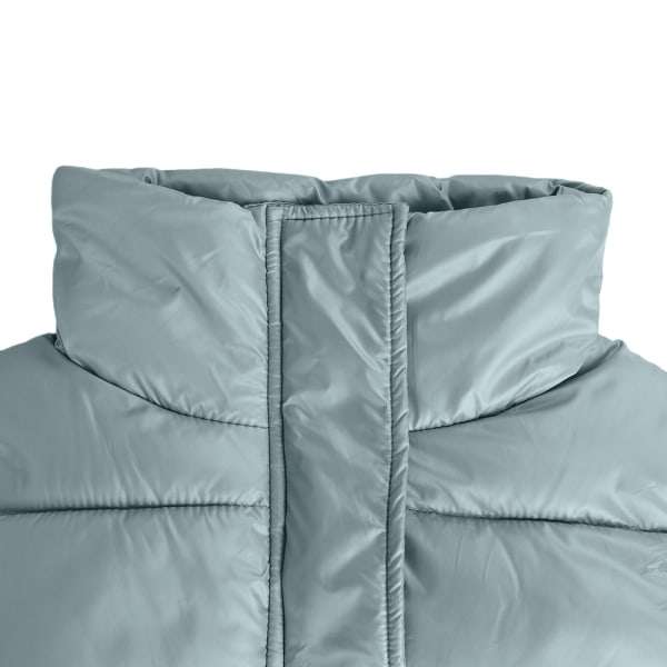 Pojkar Flickor Puffer Dunvästar Toddler Barn Zip Ärmlös jacka blue L