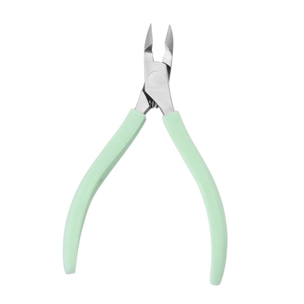 1/2/3/5 Rustfrit stål Neglebåndssaks Anti Slip Silikone Green 11 x 6.8cm 1Set