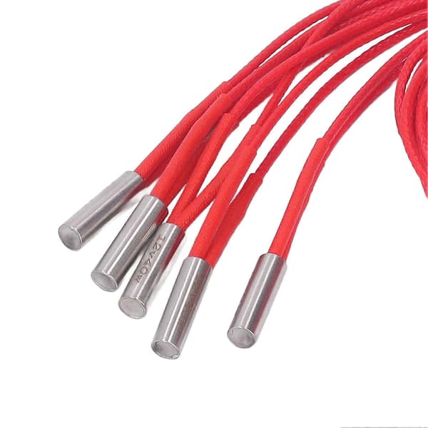 5 sett 3D-skriver varmeblokk NTC 3950 100K termistor tilbehørssett for MK7 MK8