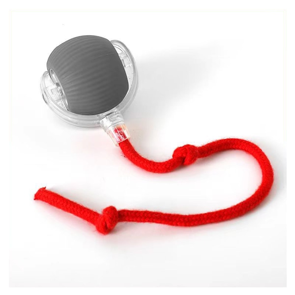 2024 Smart Cat Ball Toys Automatisk Rullande Boll Elektrisk Kattleksak Självstyrande Interaktiv Katt Hund qd Grey