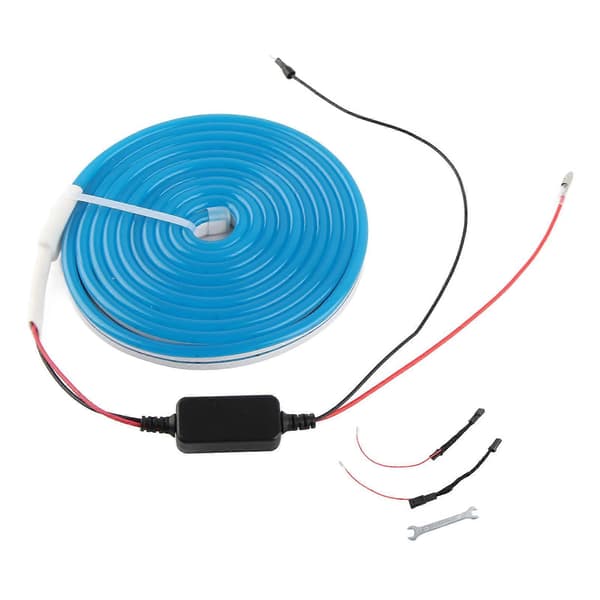 Front Trunk Frunk LED Surround Lighting Strip Kits Erstatning for Tesla Model 3 Y 2021 og senere Blå