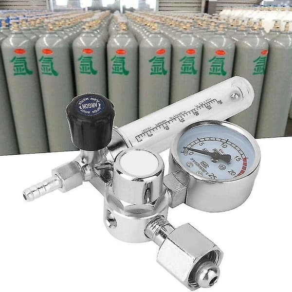 Argon Co2 Gas Tryk Mig Tig Flow Meter Regulator Trykmåler Svejsedele adlala Cisea