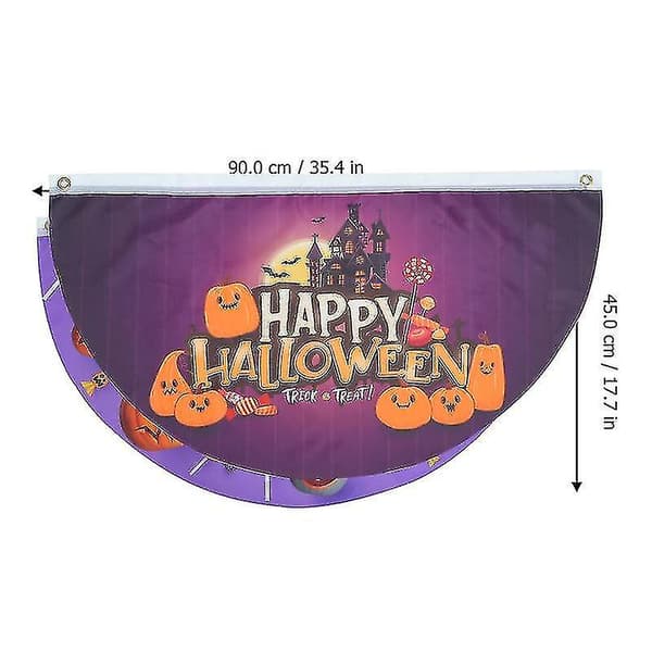 1 stk. Halloween flag til halloween gaver
