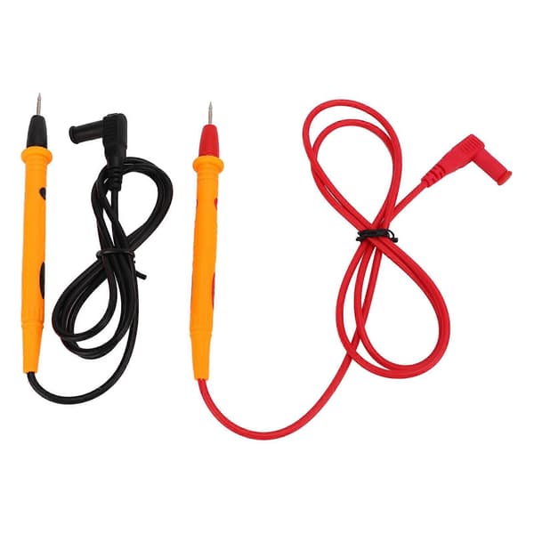 5 sett J.30024 universell testledning 2 mm probe nikkelbelagt messing biltestprobe multimeter testpennsett