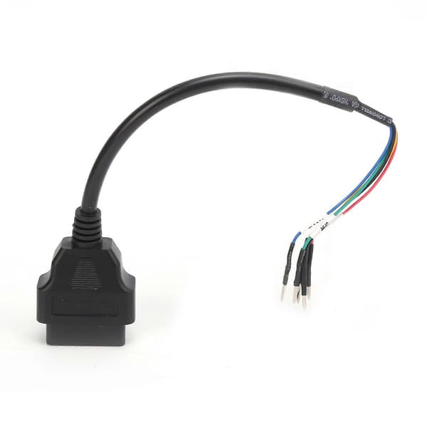 16PIN kabeltestadapterkontakt för bilmotorcykel Universal OBD ODB2-ledningar