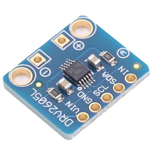 Motordrivermodul DRV2605L 18x17x2mm Controllerkort til Haptisk Buzzer Vibration