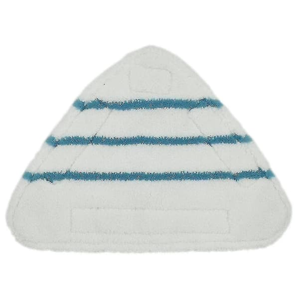 3 stk Dampmopputskiftbare Puter Trekant Vaskbar Klut Rengjøring Gulv Mikrofiber Mopphode Pute Damp