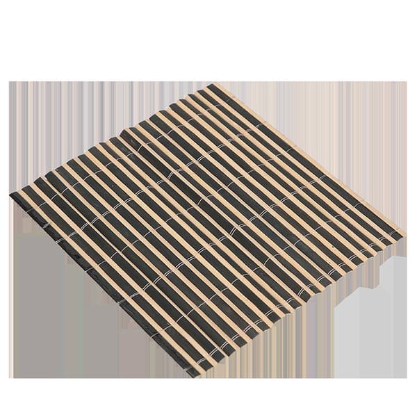 #Bambus Placemat 4 stk Vaskbare Placematter Sklisikker Varmebestandig Bordmatte#