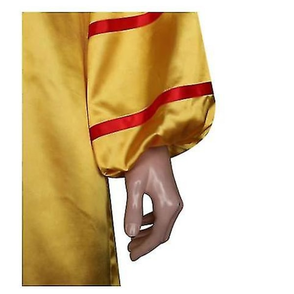 Killer Klowns From Outer Space Cosplay Kostume Klovne Jumpsuit Tørklæde Mand Kvinder Halloween Fest Rollespil Tøj Til Voksen Ny-n 3XL