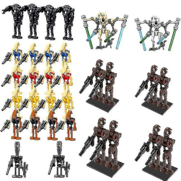 Star Wars Battle Droidit Rakennuspalikkasarja Mini Toimintahahmot Nukke Minifiguurit Lelut Työpöydän Koriste TAO 32PCS-A