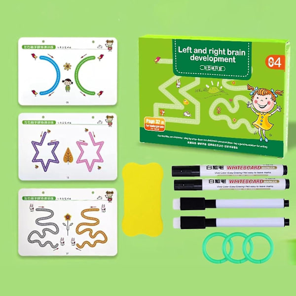 Scribble Smart Workbook Snabbspår Unga Sinnen, Scribble Smart Återanvändbar Arbetsbok, Liten Nyfiken Sinnen Arbetsbok Level 4