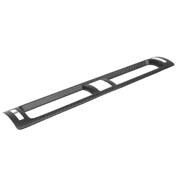 Tørr karbonfiber front AC-ventilutløpsramme trim senter dashbord luftventil deksel erstatning for GR86 2022+