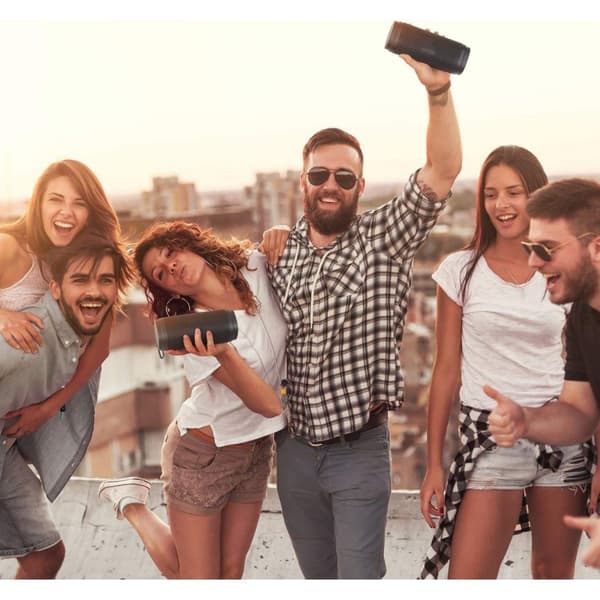 #Bluetooth-högtalare baslåda ljudsystem njut av din musik#
