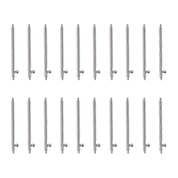 20 stk. Quick Release Spring Bars Stålur (18mm, 20mm, 22mm, 23mm)