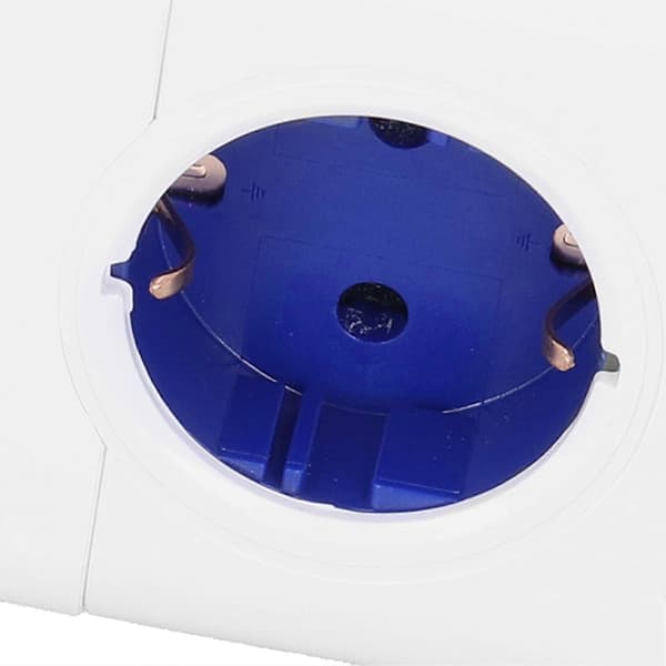 EU-stikkontakt multifunksjonelle porter USB-utgang strømplugg trådløs stikkontaktforlengeradapter EU-plugg AC250V
