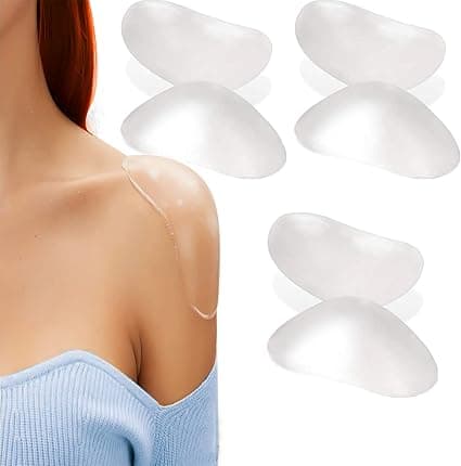 Silikon Skulderputer, 6 Stykker Push-up Skulder Limputer S