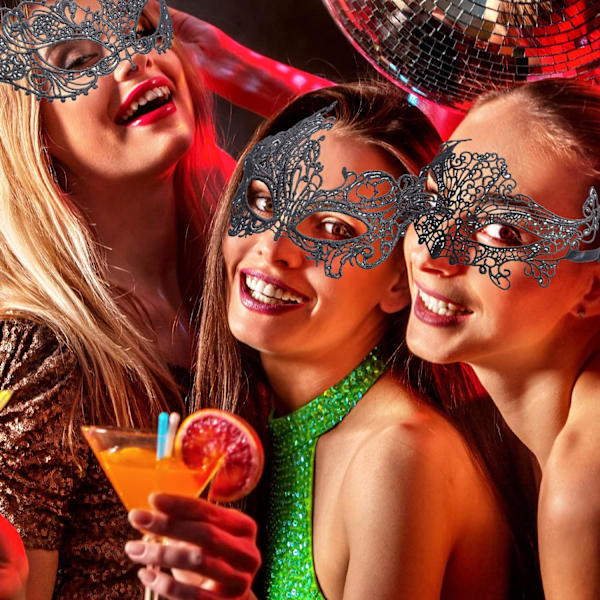 Seksikkäät naamiaisnaamarit naisille - Tyylikäs tanssiaiset - Halloween-naamiaisjuhlat