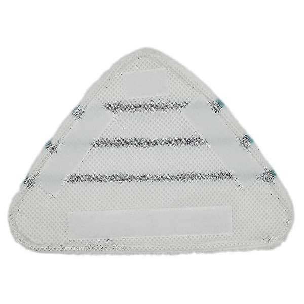 3 stk Dampmopputskiftbare Puter Trekant Vaskbar Klut Rengjøring Gulv Mikrofiber Mopphode Pute Damp