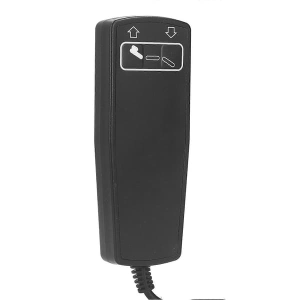 Lænestolscontroller 5-benet ABS-hus IP66 Vandtæt fjernbetjeningscontroller til løfteseng