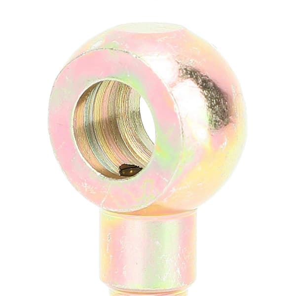 M10 til 3/8in Push Barb Tail Slangeadapter Stærk Bæreevne Brændstofpumpe Barb Tail Slangeadapter til Rørforbindelse