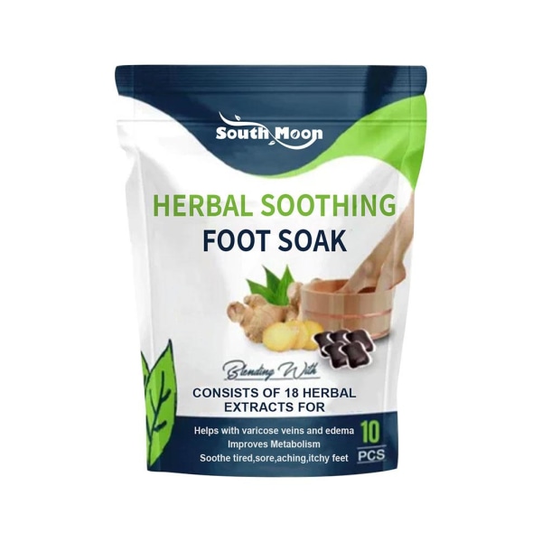 Växtbaserade Lugnande Foot Soak Foot Bath Gel Sugar Control Slim Figur