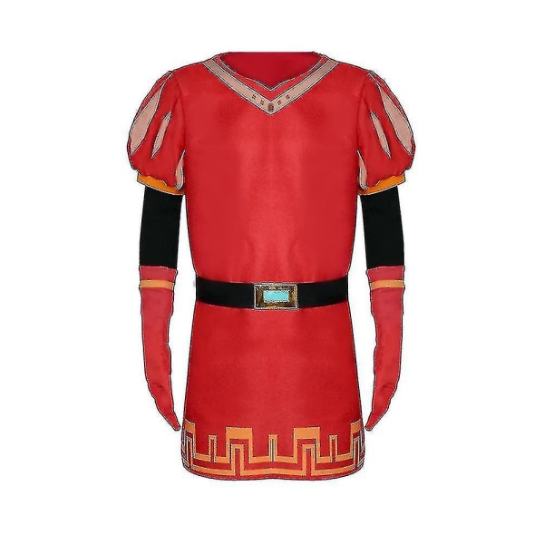 Lord Farquaad Cosplay kostym för vuxna barn Halloween Carnival kostym set L