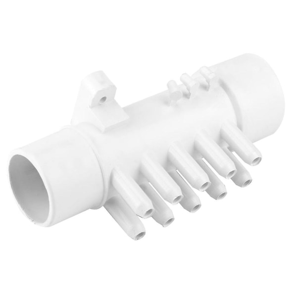 1.5in 10mm 10-porters PVC Pool Rørfordeler Boblebad Varm Kilde Svømmebasseng Spa Tilbehør