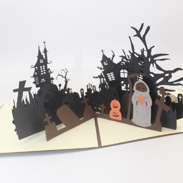 Utsökta handgjorda Halloween-kort