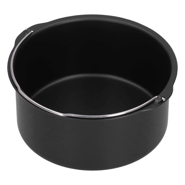 Kageform i kulstofstål, non-stick kagebageplade, tilbehør til køkkenfrituregryde (8 tommer)