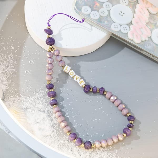 1 kpl Violet boheemi puhelinnauha puhelimelle