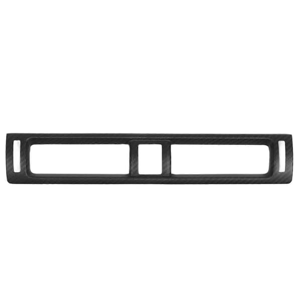 Tørr karbonfiber front AC-ventilutløpsramme trim senter dashbord luftventil deksel erstatning for GR86 2022+