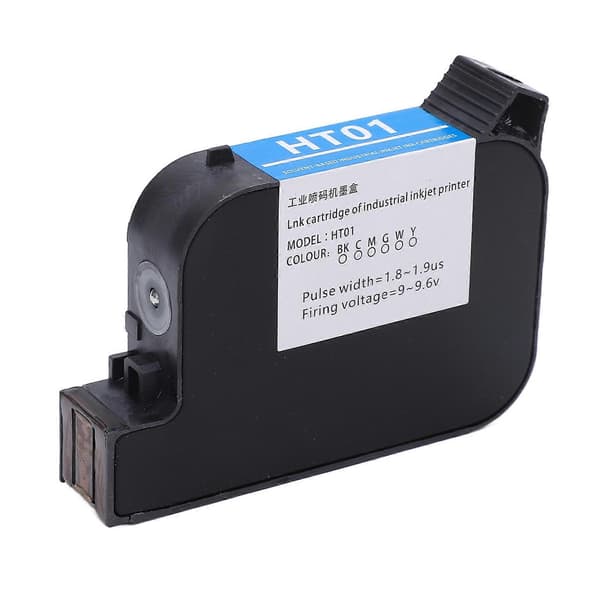 42ML Håndholdt Printer Blækpatron Hurtigtørrende Inkjet Printer Patron Udskiftning 12,7 mm Grøn