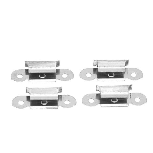 16 stk. glassplatefjærklips i rustfritt stål for Ender 3 Pro Ender 3 V2 3D-skriver