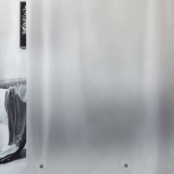 EVA Halvtransparent Mögelbeständig Duschdraperi 183x183cm med Matt G